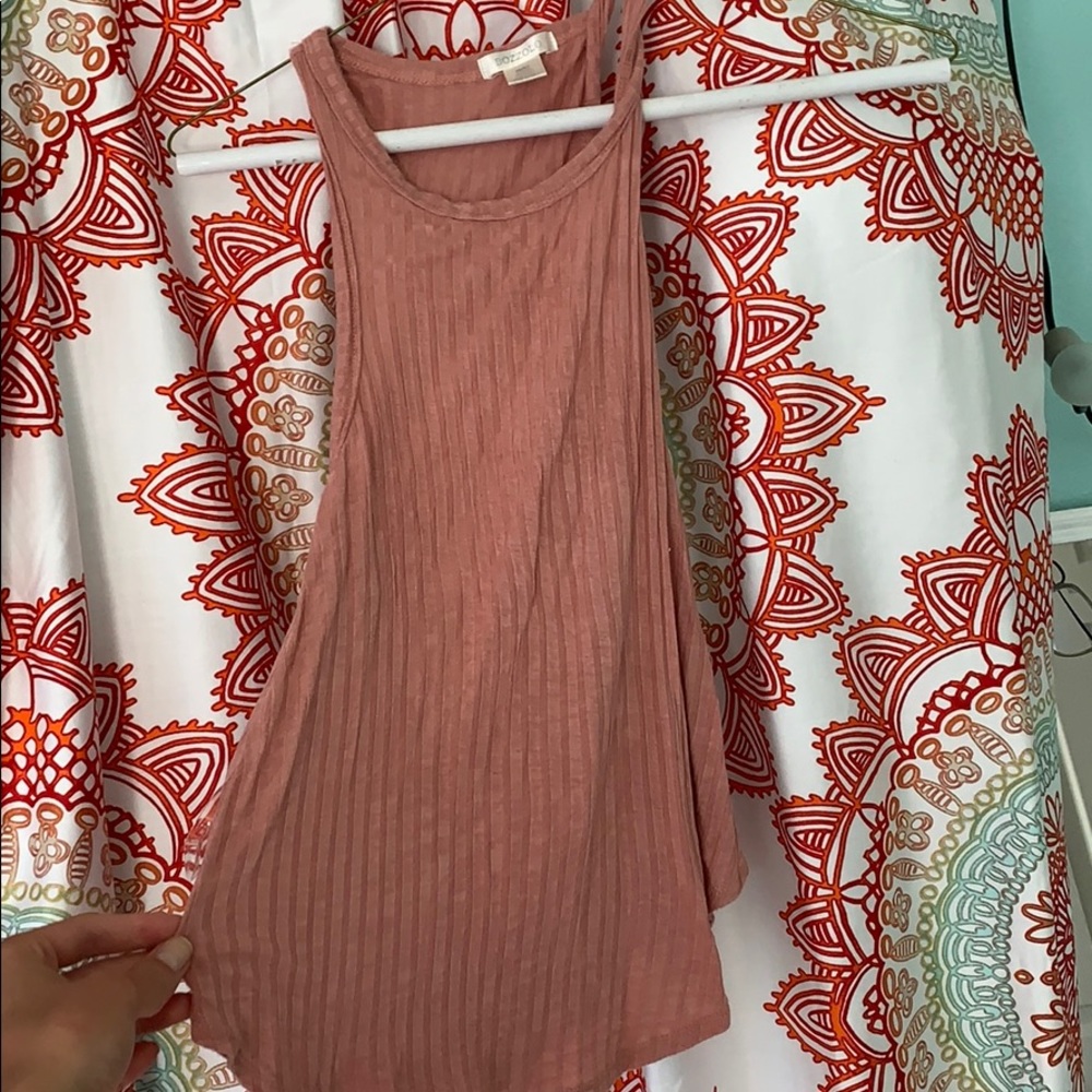 Bozzolo pink tank top